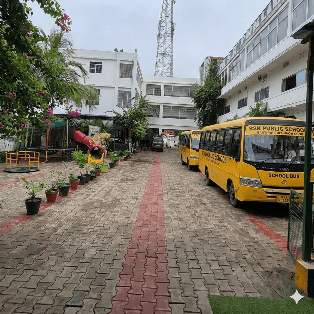 Safe and Reliable Bus Transportation at RSK Public School